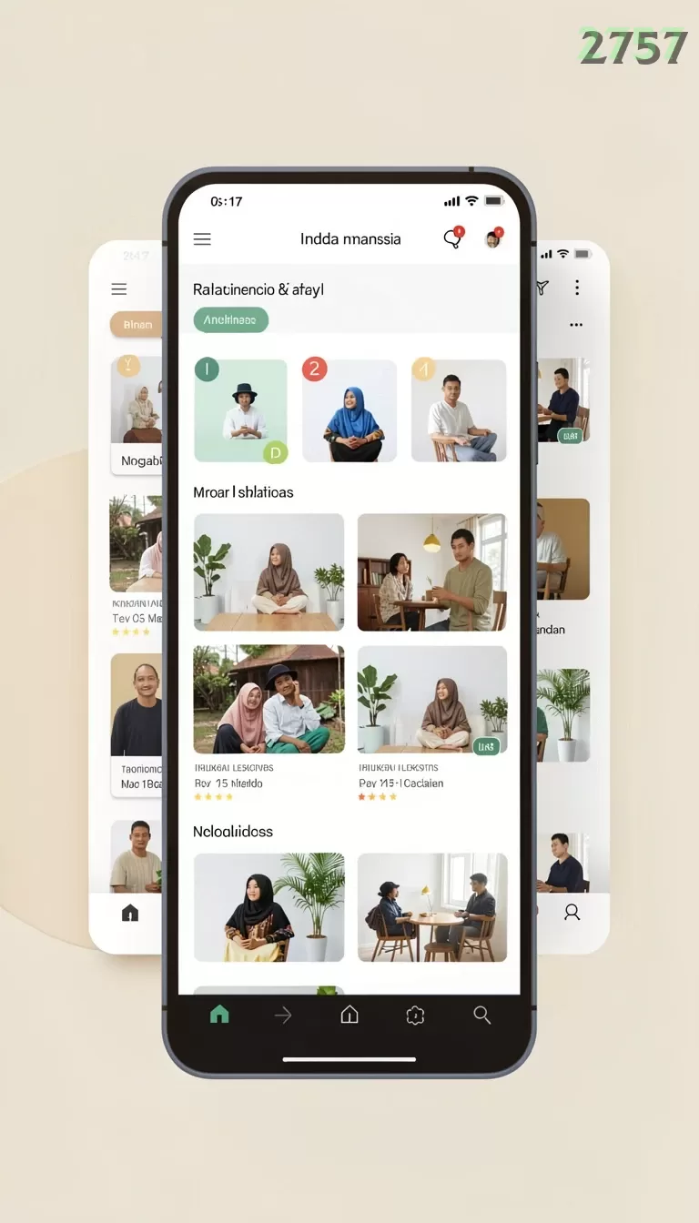 Cuplikan layar KERISTOTO — halaman utama