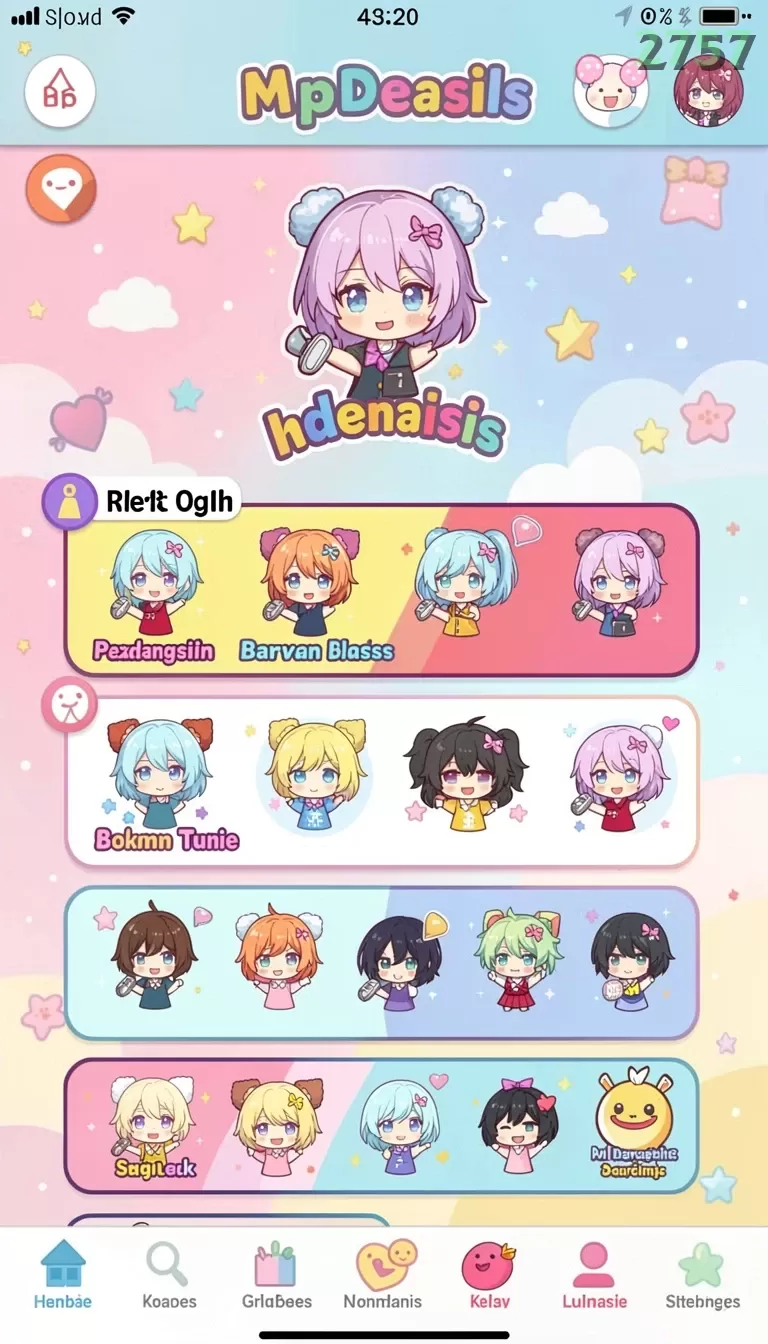 Cuplikan layar KERISTOTO — menu navigasi